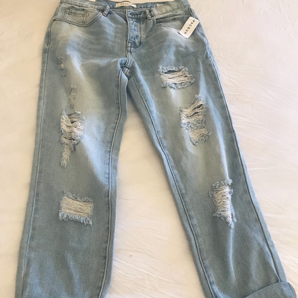 Pacsun low rise boyfriend jeans